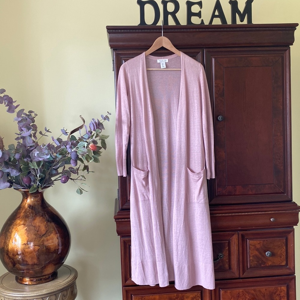Rachel Zoe Duster.  Dusty Rose - Size S.  great used condition.​​